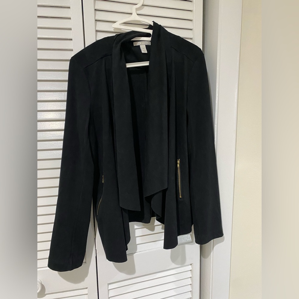 Dana Buchman Faux Suede Sweater
